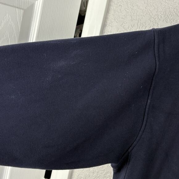 Vtg Southpole Men’s Y2K Tracksuit Hoodie Sweatpants Set Baggy BBoy Blue Size L - Picture 8 of 11